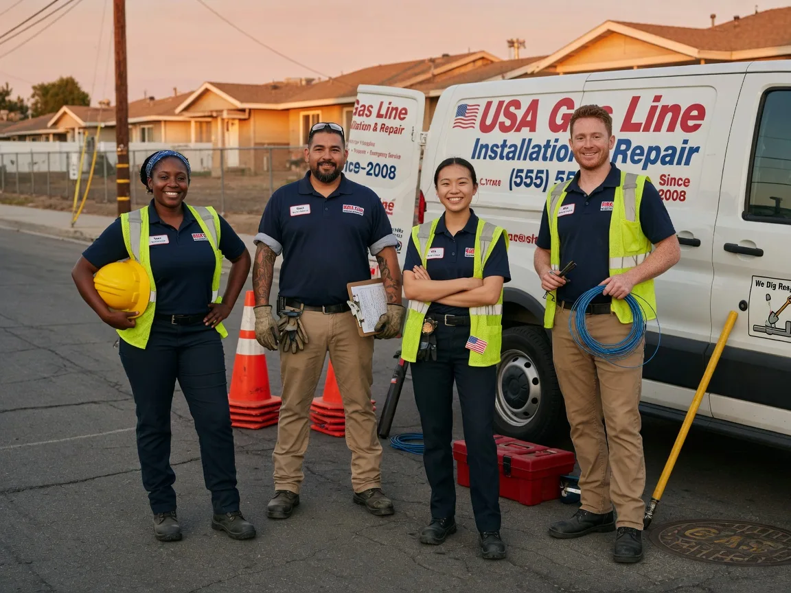 Gas Line Installation company in Pinecrest, CA